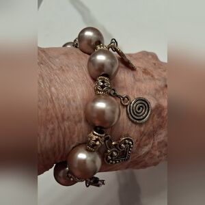 Elegant Gold Charm Bracelet